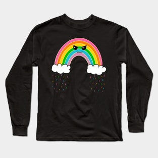 A little mischievous rainbow Long Sleeve T-Shirt